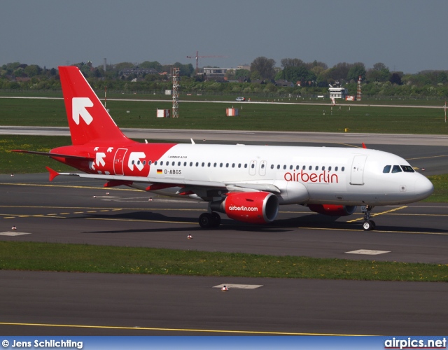 D-ABGS, Airbus A319-100, Air Berlin