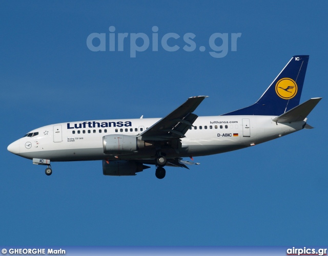 D-ABIC, Boeing 737-500, Lufthansa