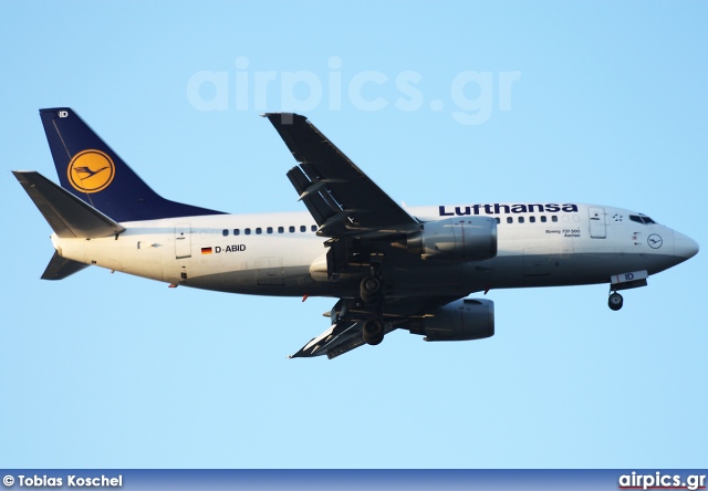 D-ABID, Boeing 737-500, Lufthansa