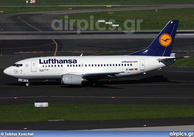 D-ABIF, Boeing 737-500, Lufthansa