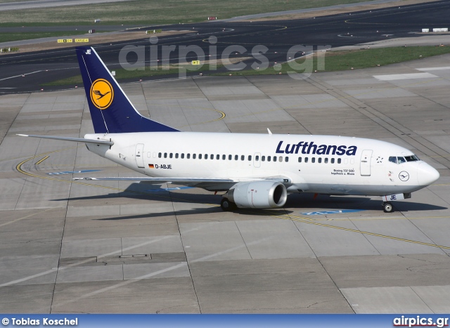 D-ABJE, Boeing 737-500, Lufthansa
