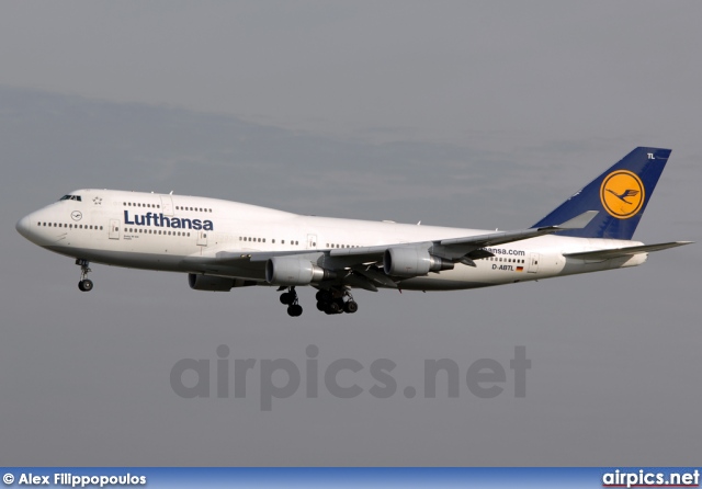 D-ABTL, Boeing 747-400, Lufthansa