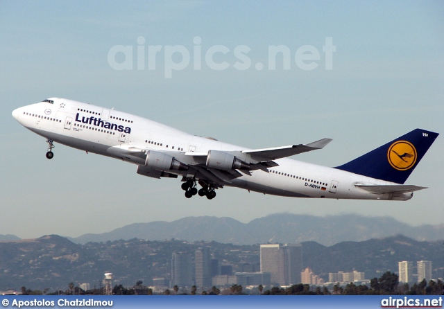 D-ABVH, Boeing 747-400, Lufthansa