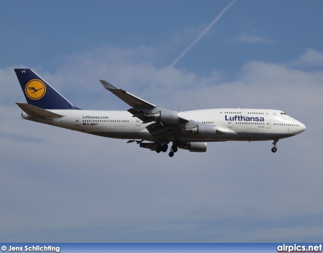 D-ABVT, Boeing 747-400, Lufthansa