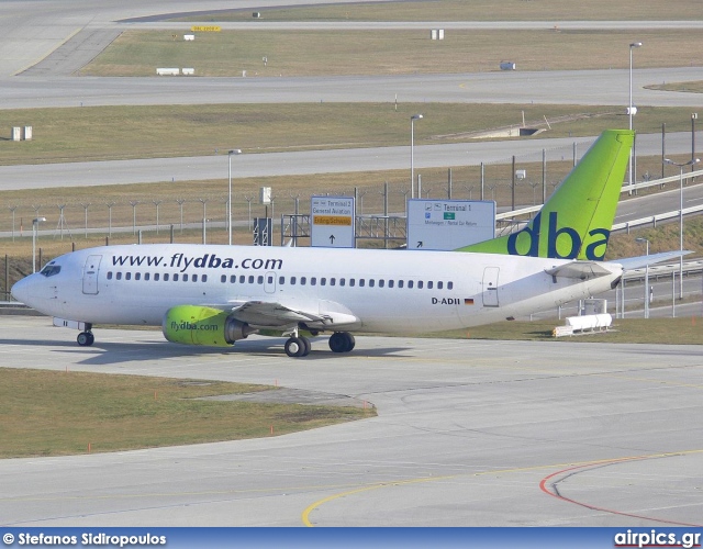 D-ADII, Boeing 737-300, dba (Deutsche BA)