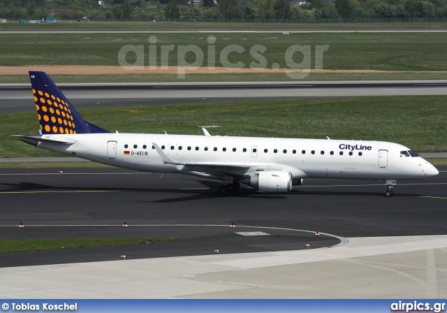 D-AECB, Embraer ERJ 190-100LR (Embraer 190), Lufthansa CityLine