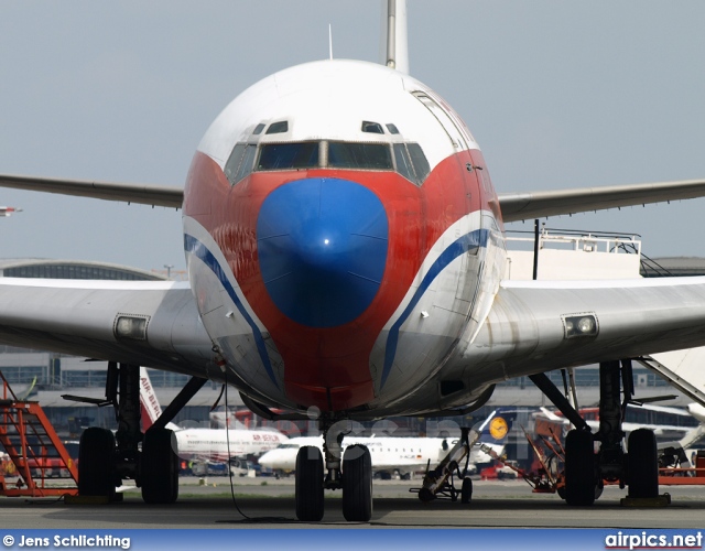 D-AFHG, Boeing 707-400, Hamburg Airport