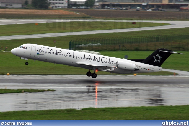 D-AFKA, Fokker F100, Contact Air