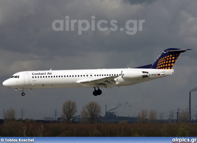 D-AFKC, Fokker F100, Contact Air