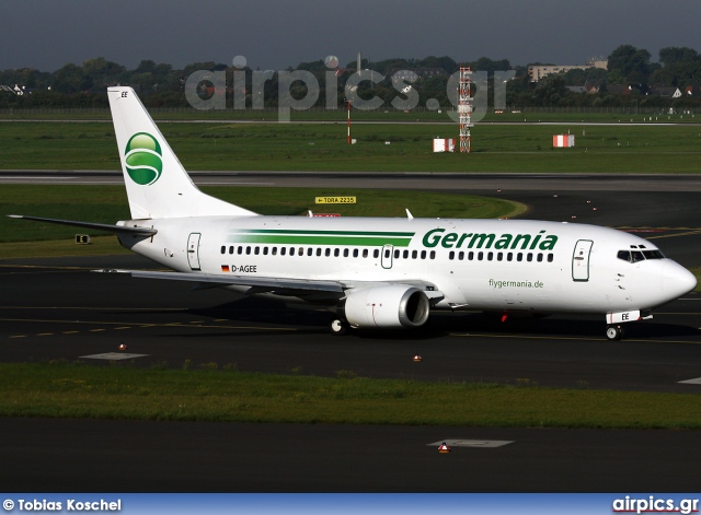D-AGEE, Boeing 737-300, Germania