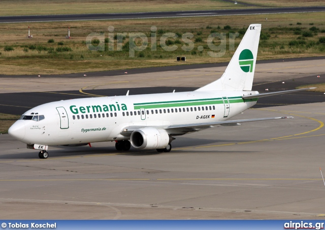 D-AGEK, Boeing 737-300, Germania