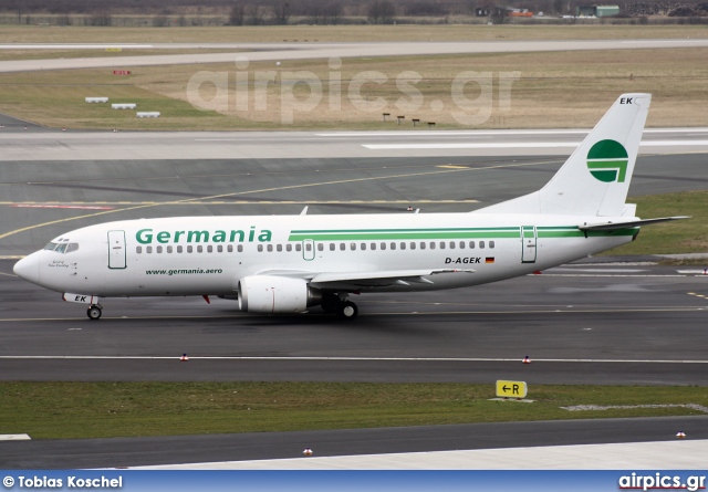 D-AGEK, Boeing 737-300, Germania