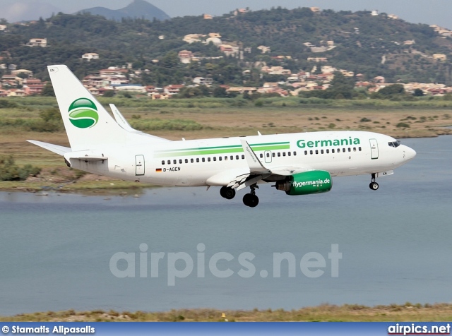 D-AGEN, Boeing 737-700, Germania