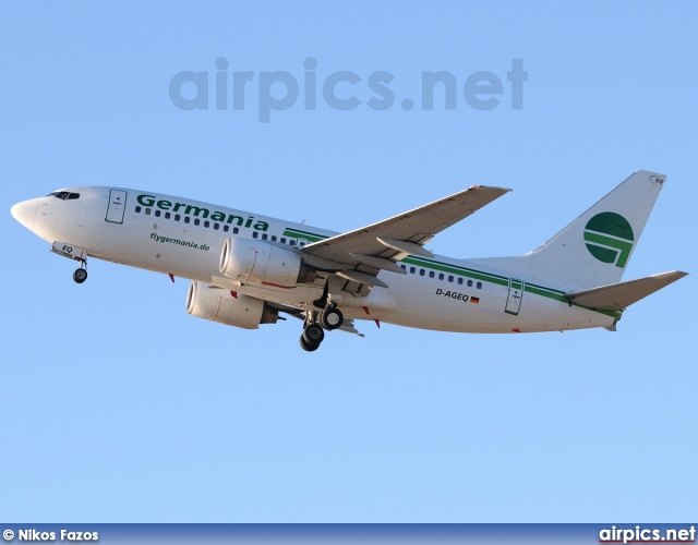 D-AGEQ, Boeing 737-700, Germania