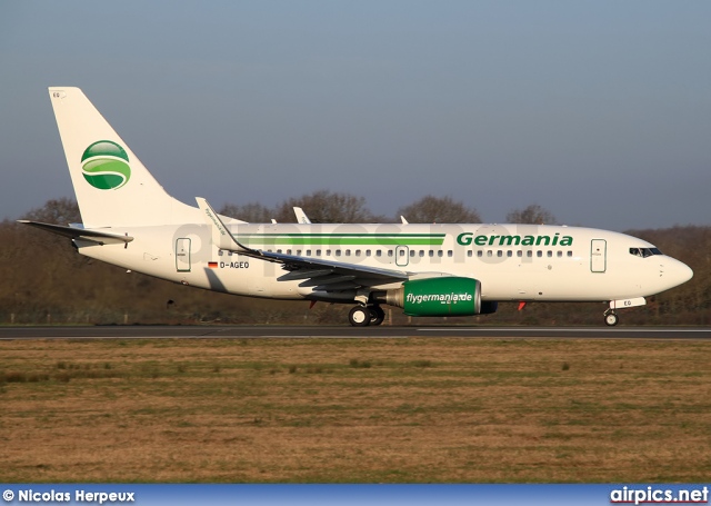 D-AGEQ, Boeing 737-700, Germania