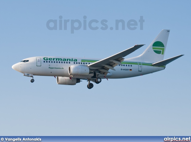 D-AGER, Boeing 737-700, Germania