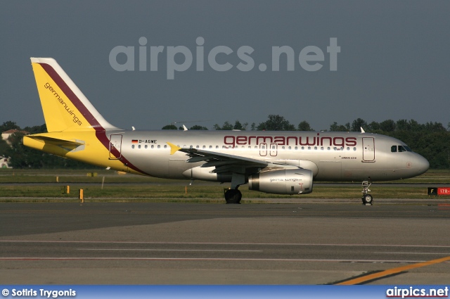 D-AGWE, Airbus A319-100, Germanwings