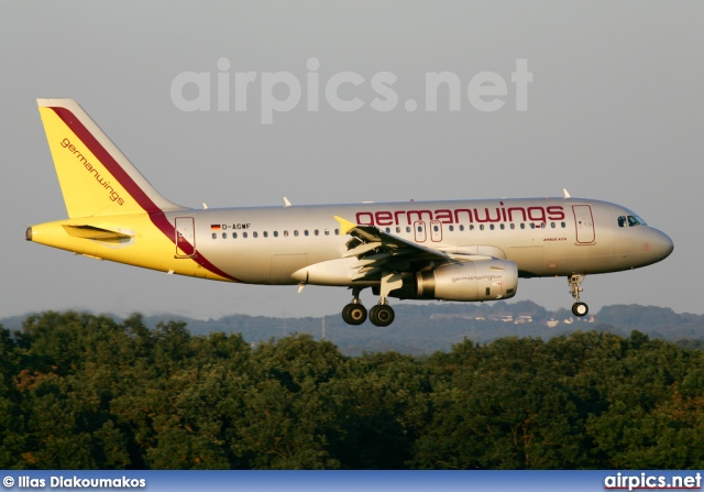 D-AGWF, Airbus A319-100, Germanwings