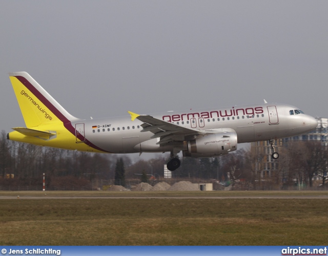 D-AGWF, Airbus A319-100, Germanwings