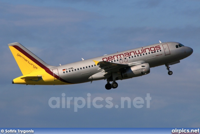 D-AGWL, Airbus A319-100, Germanwings