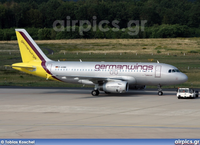 D-AGWN, Airbus A319-100, Germanwings