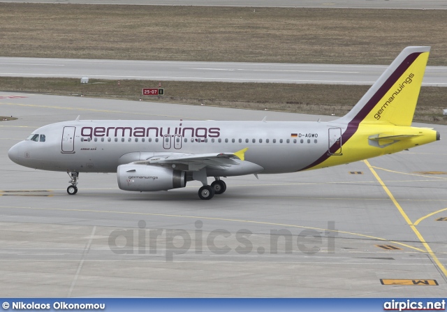 D-AGWO, Airbus A319-100, Germanwings