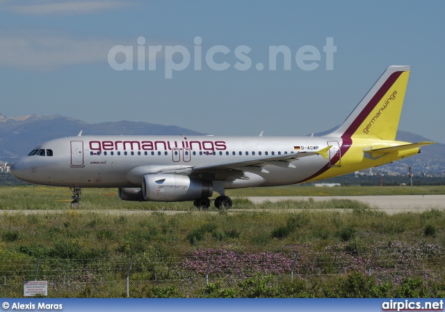 D-AGWP, Airbus A319-100, Germanwings