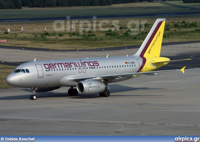 D-AGWQ, Airbus A319-100, Germanwings