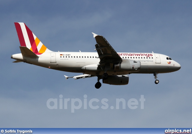 D-AGWT, Airbus A319-100, Germanwings