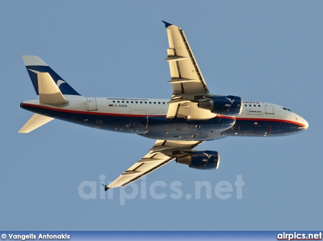 D-AHHA, Airbus A319-100, Hamburg Airways