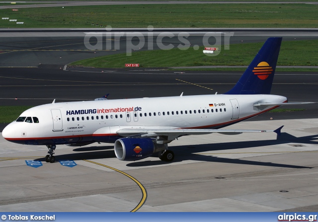 D-AHIH, Airbus A319-100, Hamburg International