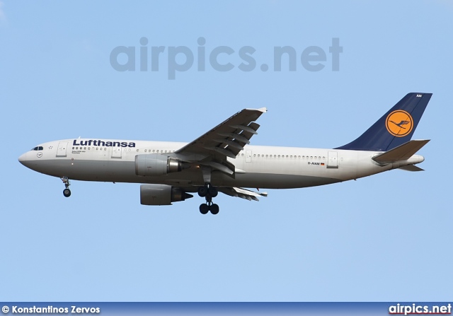 D-AIAM, Airbus A300B4-600, Lufthansa