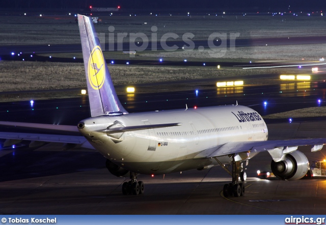 D-AIAU, Airbus A300B4-600, Lufthansa