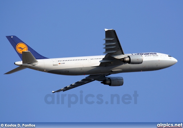 D-AIAY, Airbus A300B4-600R, Lufthansa