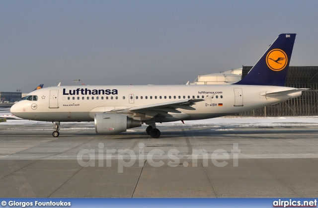 D-AIBH, Airbus A319-100, Lufthansa