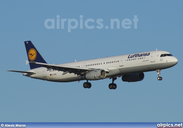 D-AIDE, Airbus A321-200, Lufthansa