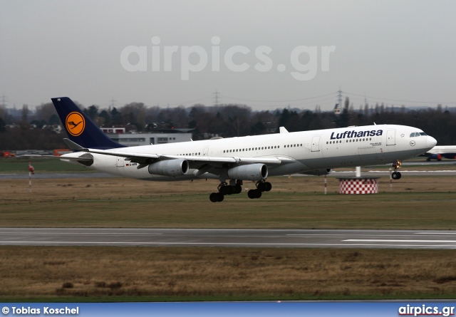 D-AIFB, Airbus A340-300, Lufthansa