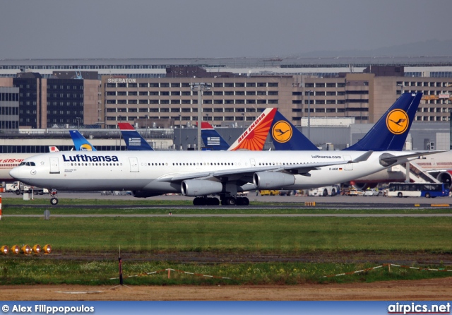 D-AIGD, Airbus A340-300, Lufthansa