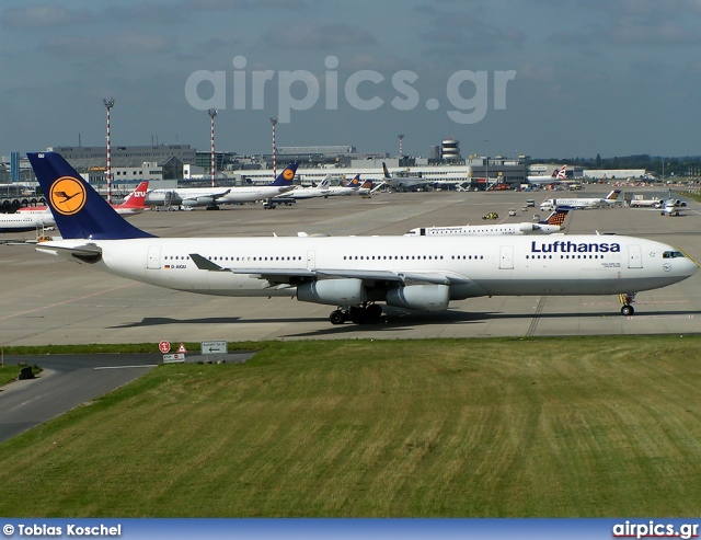 D-AIGU, Airbus A340-300, Lufthansa