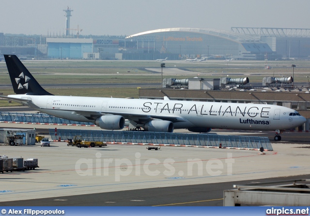 D-AIHC, Airbus A340-600, Lufthansa