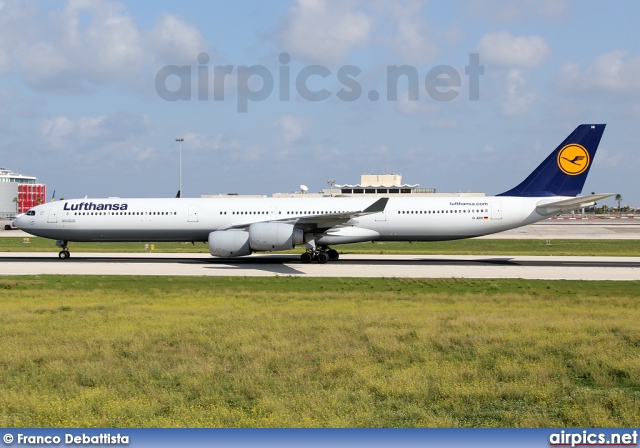 D-AIHI, Airbus A340-600, Lufthansa