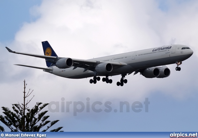 D-AIHV, Airbus A340-600, Lufthansa