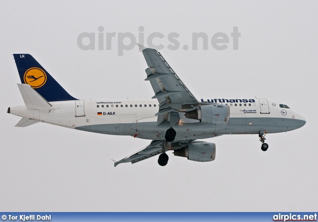 D-AILK, Airbus A319-100, Lufthansa