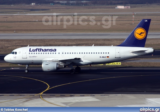 D-AILK, Airbus A319-100, Lufthansa