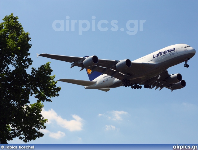 D-AIMA, Airbus A380-800, Lufthansa