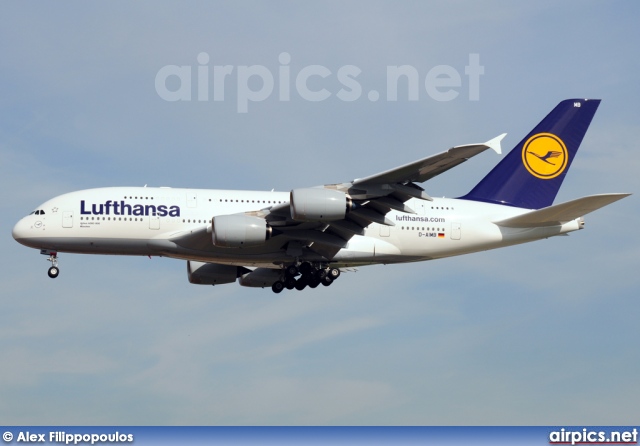 D-AIMB, Airbus A380-800, Lufthansa