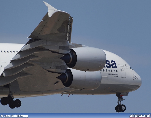 D-AIMF, Airbus A380-800, Lufthansa