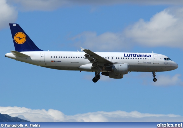 D-AIQM, Airbus A320-200, Lufthansa