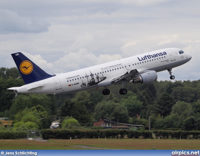 D-AIQW, Airbus A320-200, Lufthansa