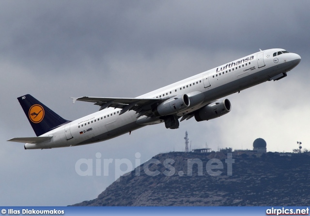 D-AIRD, Airbus A321-100, Lufthansa